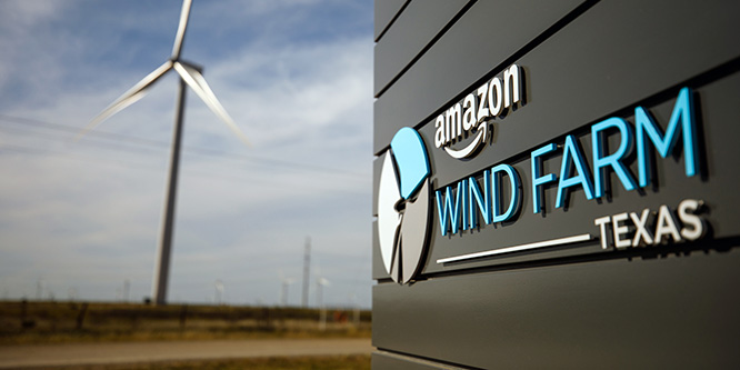 Amazon steps up on climate change, sort of