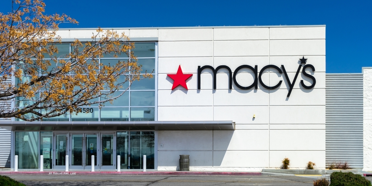 Front of a Macy's store