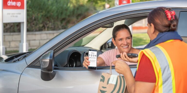 Can Drive Up With Starbucks Fuel Growth for Target’s Curbside Program?
